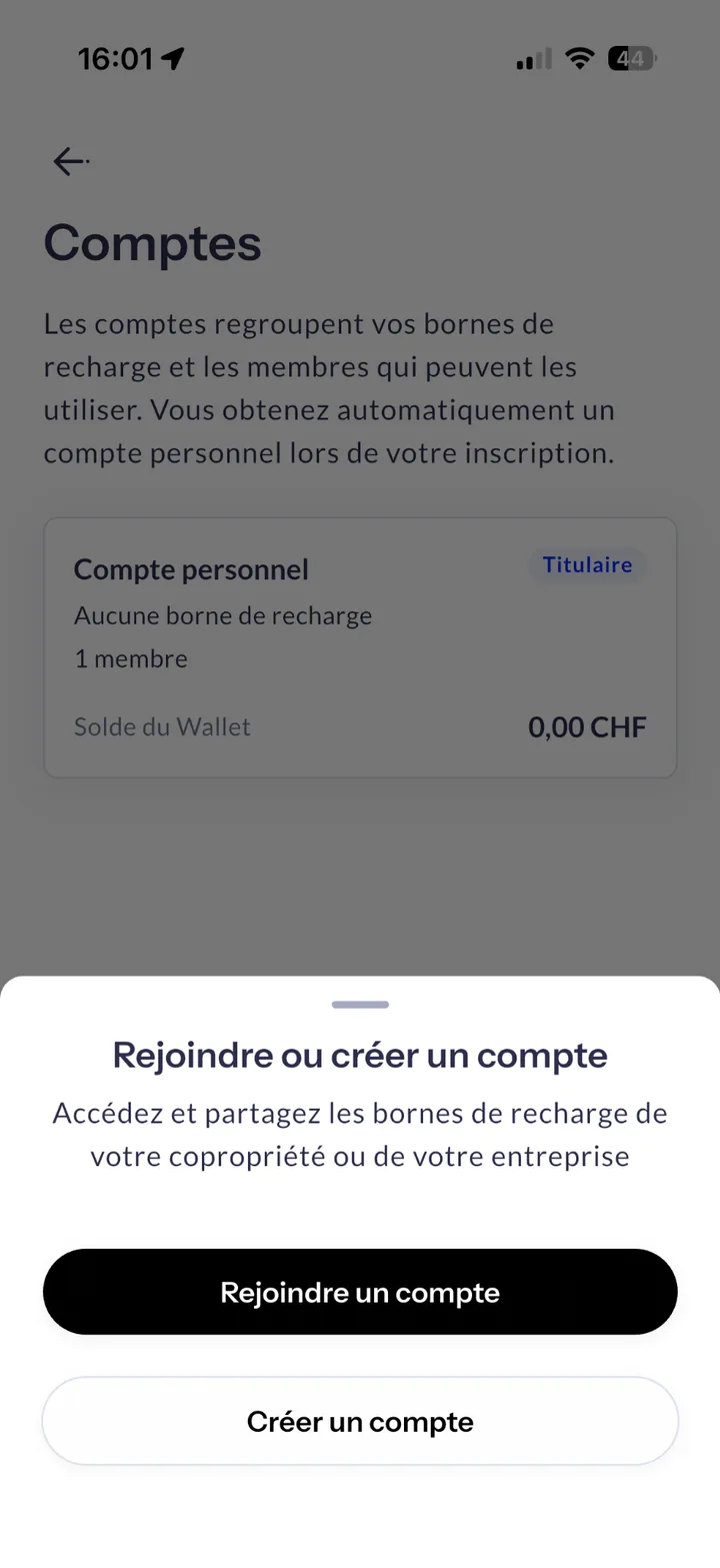 Rejoindre ou créer un compte Monta
